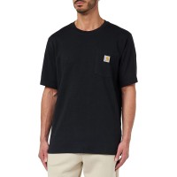 Carhartt Men's Relaxed Fit T-Shirt, Black, Small