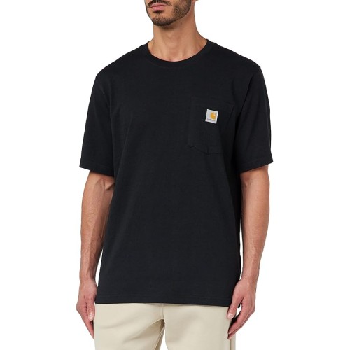 Carhartt Men's Relaxed Fit T-Shirt, Black, Small